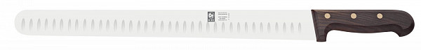 Нож для нарезки Icel 36см с бороздками TRADITION с ручкой из палисандра 23300.3467000.360 фото